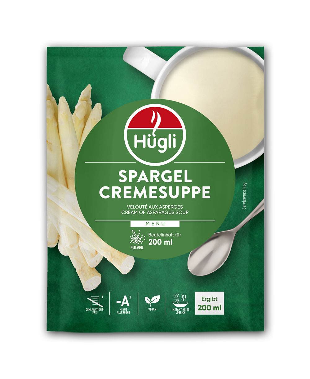 90572 Spargel Cremesuppe MENU :: Hügli - Kulinarik. Kreativität ...